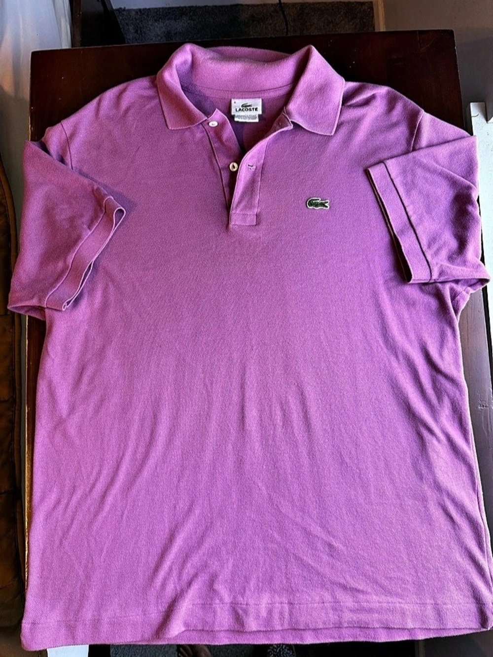 Lacoste Classic Fit Polo Shirt Purple